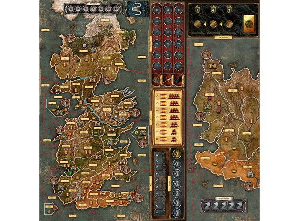 Game of Thrones Mother of Dragons Exp Utvidelse til Brettspillet 2nd Edition
