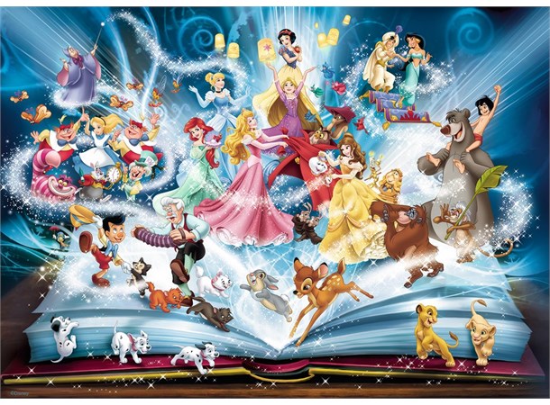 Disney Magical Storybook 1500 biter Ravensburger Puslespill