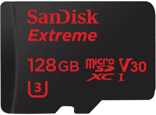 SanDisk MicroSD XC Extreme - 128GB