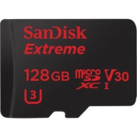 SanDisk MicroSD XC Extreme - 128GB 