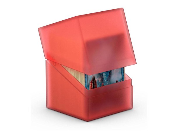 Deck Case Boulder 100+ Ruby Ultimate Guard Deck Box Standard Size
