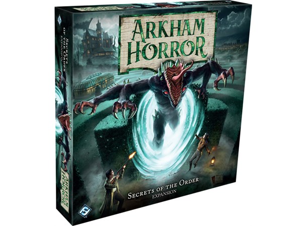 Arkham Horror Secrets of the Order Exp Utvidelse Arkham Horror Third Edition