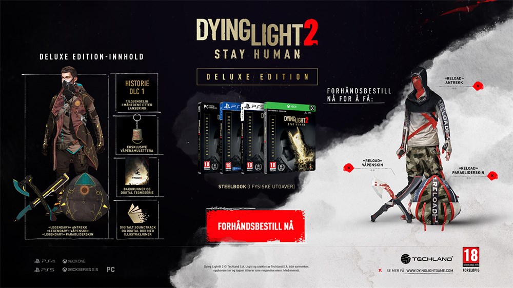 Dying Light Stay Human Deluxe Ps Deluxe Edition Gamezone No