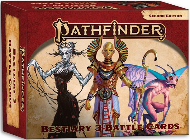 Pathfinder RPG Cards Bestiary 3 Second Edition Battle Cards