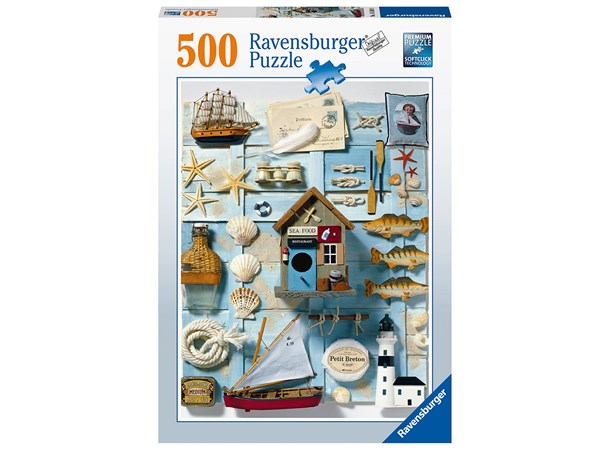 Maritime Flair 500 biter Puslespill Ravensburger Puzzle