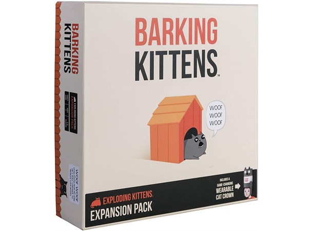 Exploding Kittens Barking Kittens Exp Utvidelse til Exploding Kittens