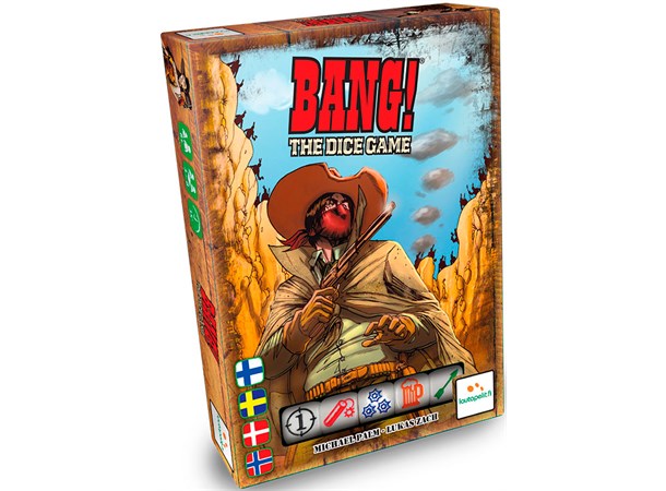 Bang Dice Game Terningspill - Norsk