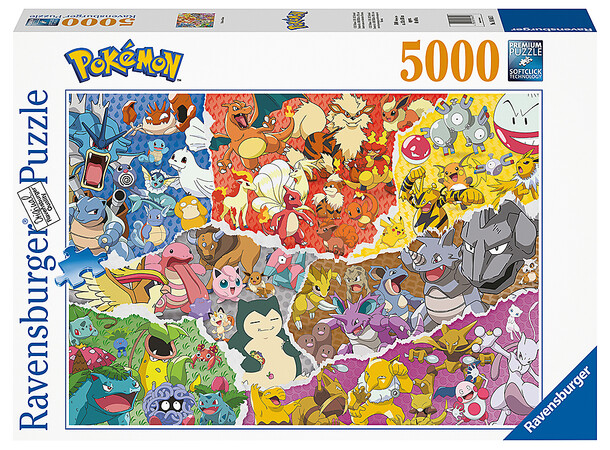 Pokemon 5000 biter Puslespill Ravensburger Puzzle