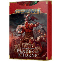 Blades of Khorne Warscroll Cards Warhammer Age of Sigmar