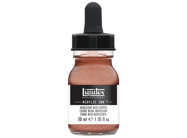 Ink Acrylic Iridescent Rich Copper Liquitex 230 - 30 ml
