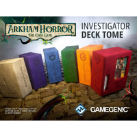 Deck Tome til Arkham Horror TCG - Blue GameGenic Investigator Deck Tome