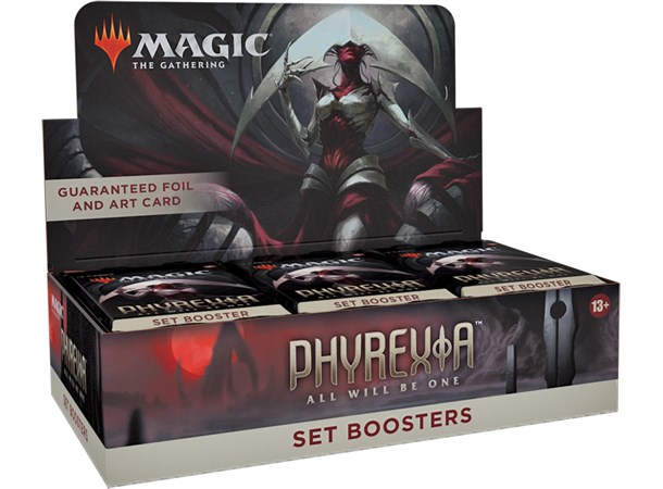Magic Phyrexia Set Display Phyrexia: All Will Be One
