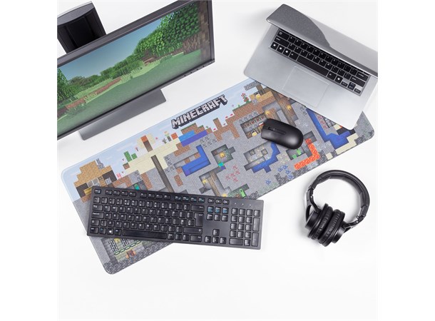 Minecraft World Desk Mat - 30x80cm