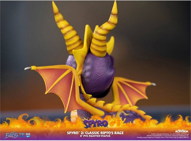 Spyro 2 Riptos Rage Figur Spyro 20cm
