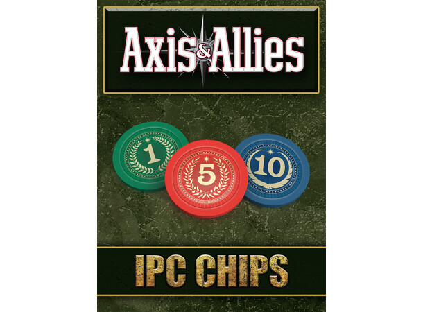 Axis & Allies IPC Chips - 75 stk