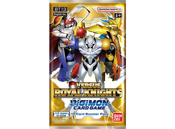 Digimon TCG Versus Royal Knights Booster Digimon Card Game - BT-13