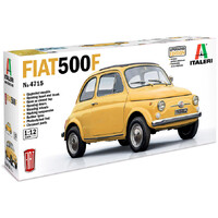 Fiat 500 F Upgraded Version Italeri 1:12 Byggesett