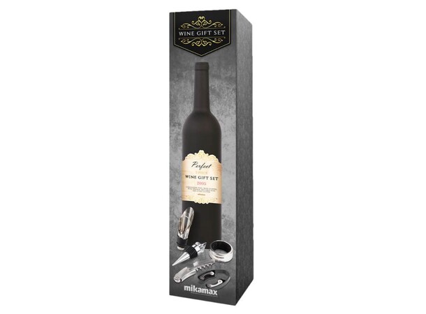 Vinflaske Gavesett - 5 deler Wine Gift Set