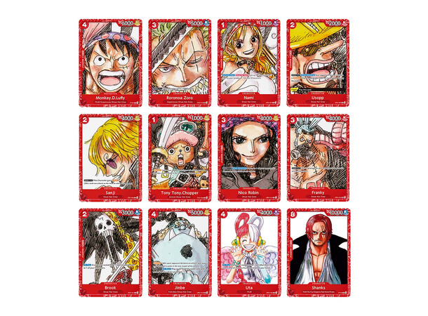 One Piece TCG Premium Card Coll Film Red One Piece Card Game