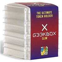 Geekbox Token Holder Slim - 4 stk Oppbevaringsboks til brikker/terninger++