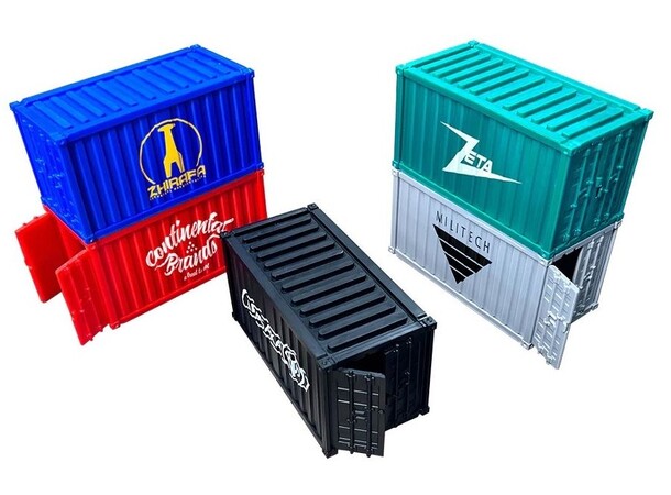 Cargo Containers Cyberpunk Terrain Combat Zone 