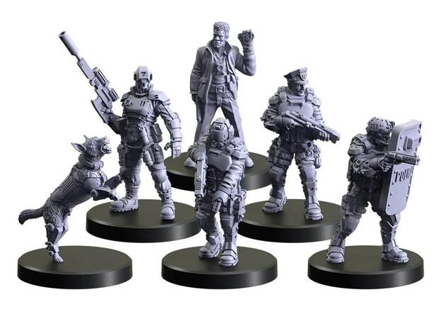 Cyberpunk Red CZ Lawmen Starter Gang Combat Zone 