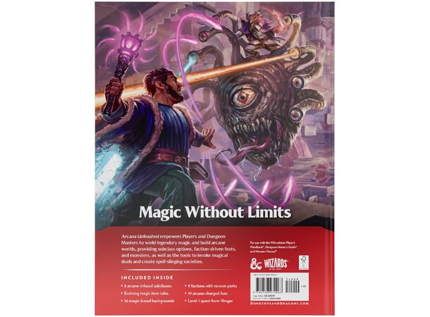 D&D Arcana Unleashed Dungeons & Dragons 