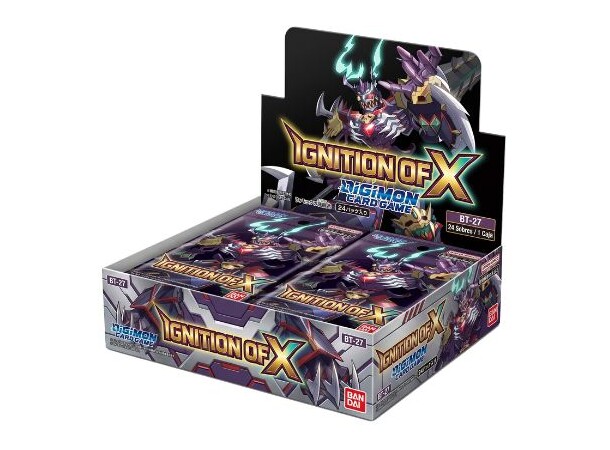 Digimon TCG Ignition of X Booster Box Digimon Card Game - BT-27 