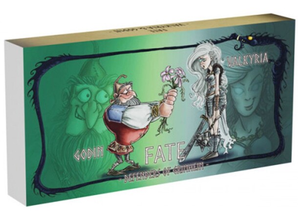 Fate Valkyria & Godin Expansion Utvidelse til Fate Defenders of Grimheim 