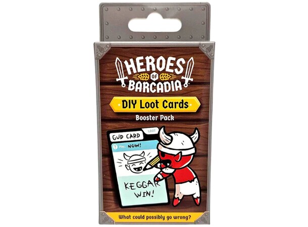 Heroes of Barcadia DIY Loot Cards Utvidelse til Heroes of Barcadia 