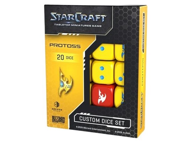 StarCraft Protoss Dice Set Tabletop Miniatures Game 