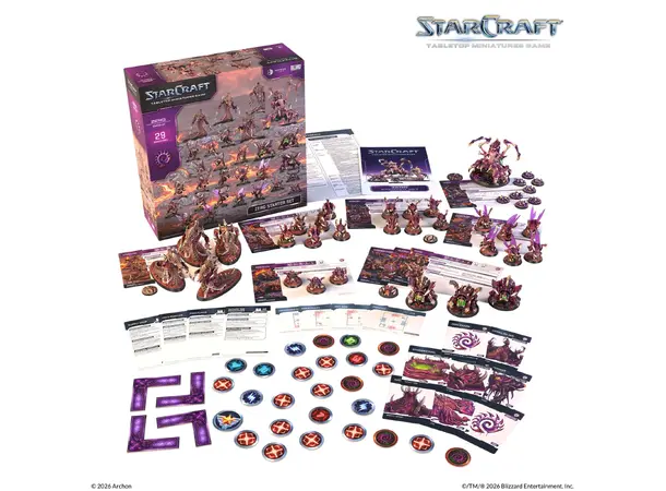 Starcraft Zerg Starter Set Tabletop Miniatures Game 