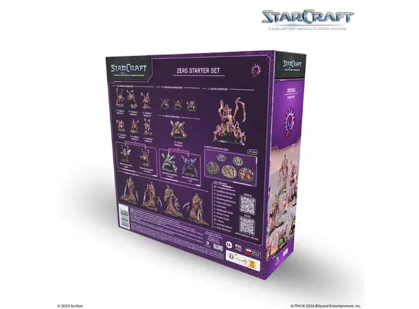 Starcraft Zerg Starter Set Tabletop Miniatures Game 