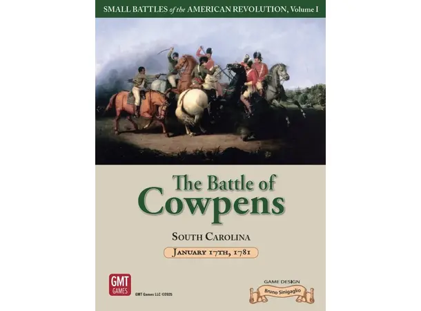 The Battle of Cowpens Brettspill 