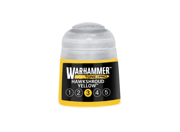 Warhammer Tone Pro Hawkshroud Yellow 3 12ml 