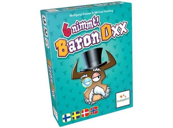 6 Nimmt Baron Oxx Kortspill Norsk utgave 