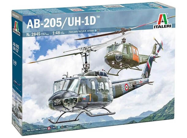 AB-205 / UH-1D SAR Italeri 1:48 Byggesett 