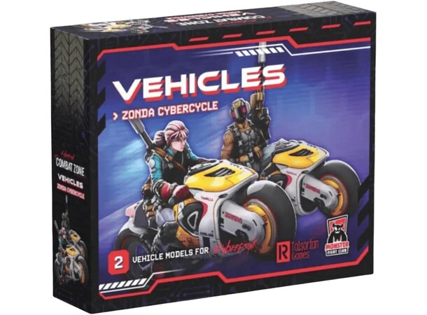 Cyberpunk Red CZ Cybercycle Zonda Combat Zone 