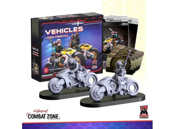 Cyberpunk Red CZ Cybercycle Zonda Combat Zone 