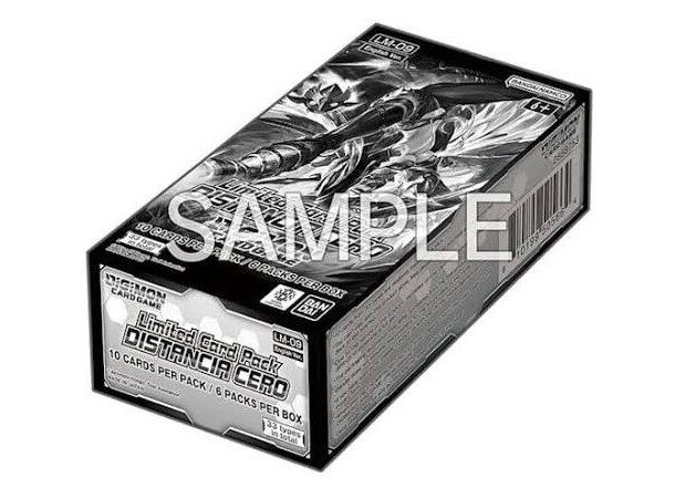 Digimon TCG Distancia Cero Booster Box Digimon Card Game - LM-09 