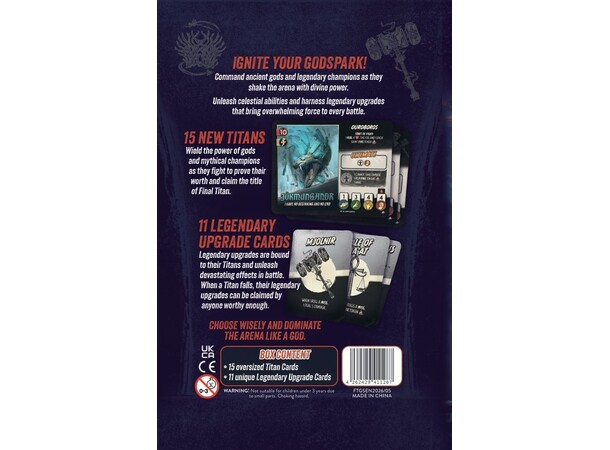 Final Titan Godspark Expansion Utvidelse til Final Titan 