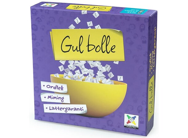 Gul bolle Partyspill Norsk utgave 