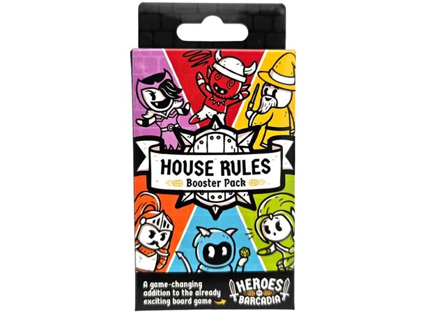 Heroes of Barcadia House Rules Booster Utvidelse til Heroes of Barcadia 