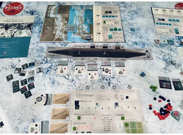 Infernal Machine Brettspill Dawn of Submarine Warfare 