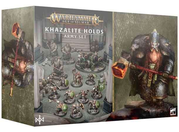 Khazalite Holds Army Set Warhammer Age of Sigmar 