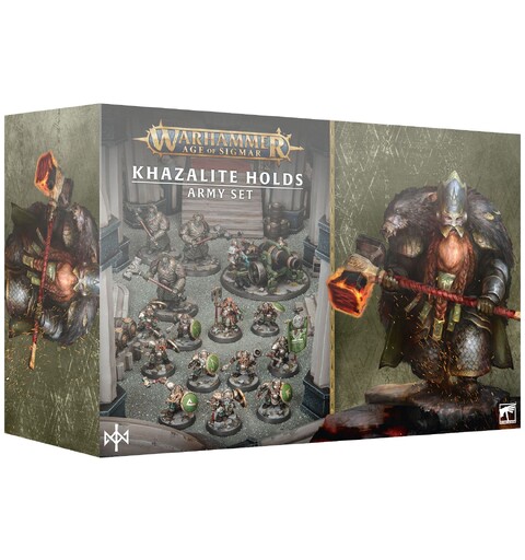 Khazalite Holds Army Set Warhammer Age of Sigmar