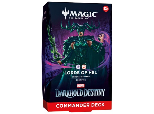 Magic Darkhold Destiny Commander Deck #4 Marvel - Lords of Hel 