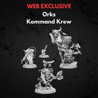 Orks Kommand Krew Warhammer 40K