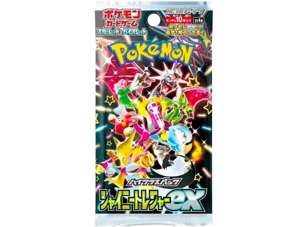 Pokemon Shiny Treasure EX Booster Box JAPANSK - Paldean Fates - sv4a 