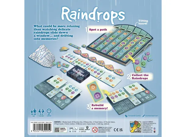 Raindrops Brettspill 